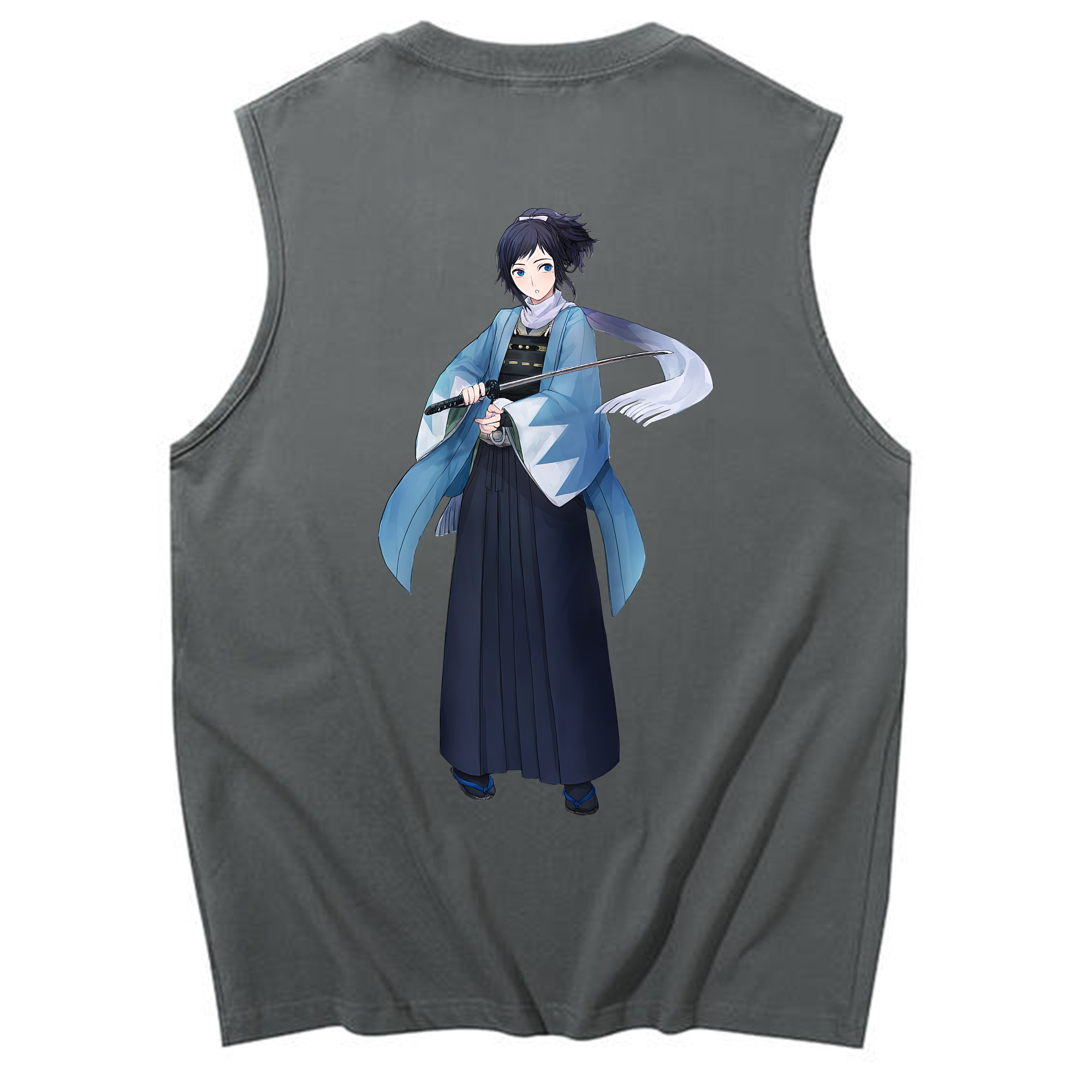 （画像用） 刀剣乱舞 Touken Ranbu コットン100％タンクトップ（背面プリント）
